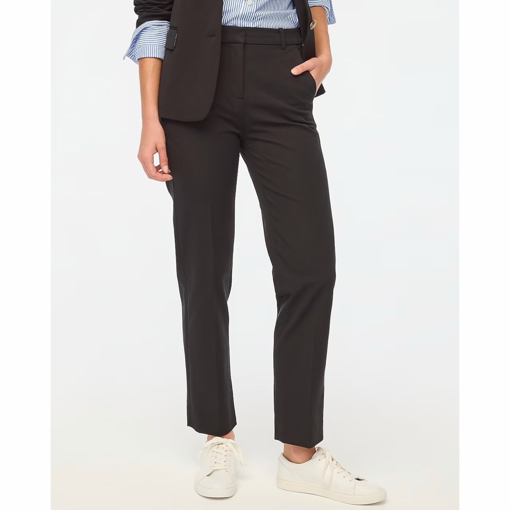 NWT! J Crew Factory - Kallie Straight-Leg Pant - Black - Size 18 Tall